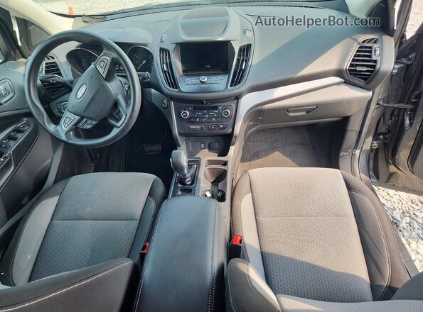 1FMCU9GD9KUA96958 2019 FORD ESCAPE Gray Widok deski rozdzielczej