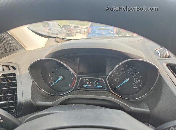 1FMCU9GD9KUA96958 2019 FORD ESCAPE Gray Widok zestawu wskaźników