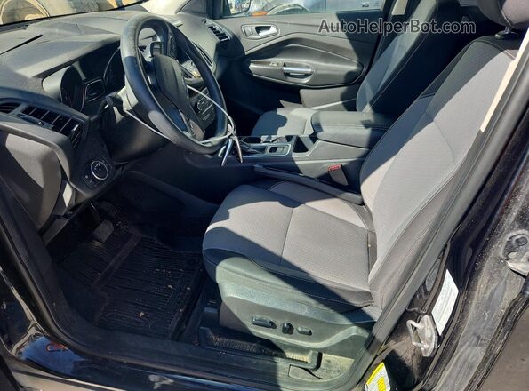 1FMCU9GD9KUB03777 2019 FORD ESCAPE Black Front interior view