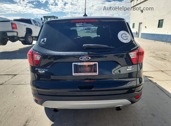 1FMCU9GD9KUB03777 2019 FORD ESCAPE Black Rear view