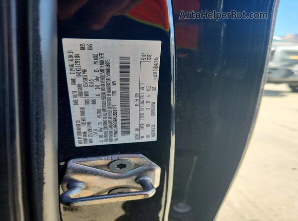1FMCU9GD9KUB03777 2019 FORD ESCAPE Black Engine compartment view