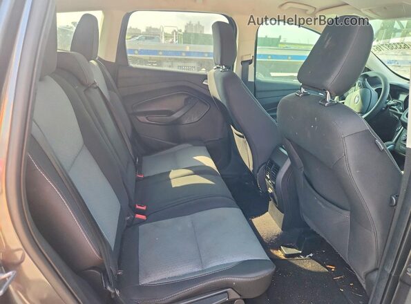 1FMCU9GD9KUB30526 2019 FORD ESCAPE Gray უკანა სალონის ხედი
