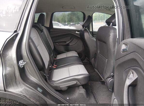 1FMCU9GD9KUB43048 2019 FORD ESCAPE Gray Vista de la etiqueta del VIN