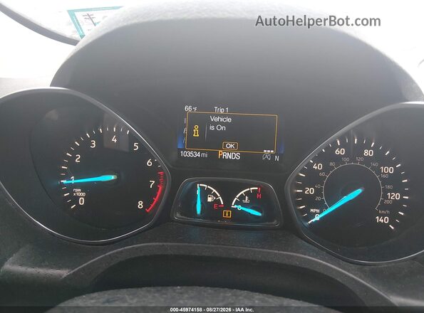 1FMCU9GD9KUB43048 2019 FORD ESCAPE Gray Vista de los asientos traseros