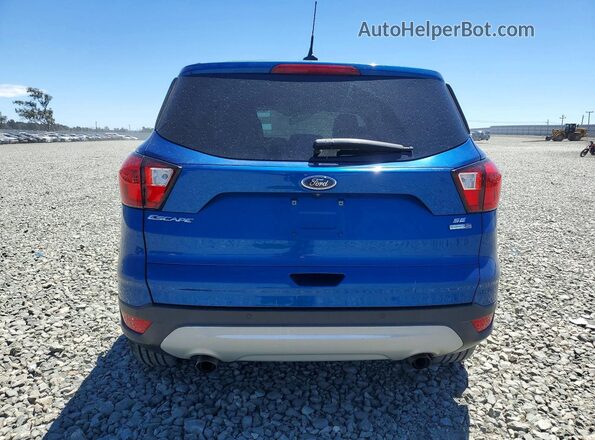 1FMCU9GD9KUB69231 2019 FORD ESCAPE Blue Հետևի տեսք