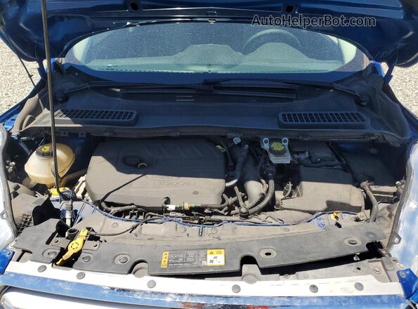 1FMCU9GD9KUB69231 2019 FORD ESCAPE Blue Շարժիչի բաժամունքի տեսք