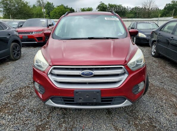 1FMCU9GDXHUA86240 2017 FORD ESCAPE Red Vista frontal