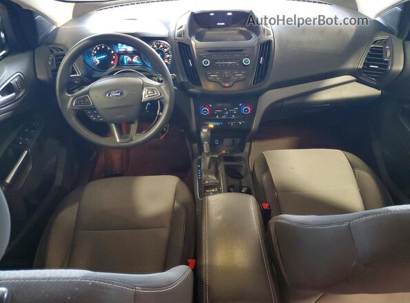 1FMCU9GDXHUB86922 2017 FORD ESCAPE Gray Dashboard view