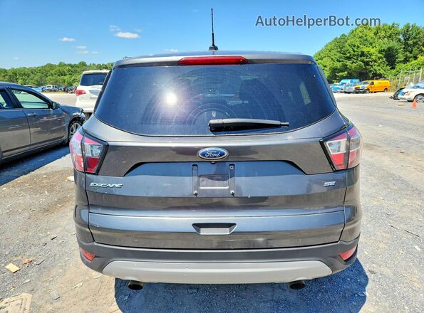 1FMCU9GDXHUD63811 2017 FORD ESCAPE Gray Rear view