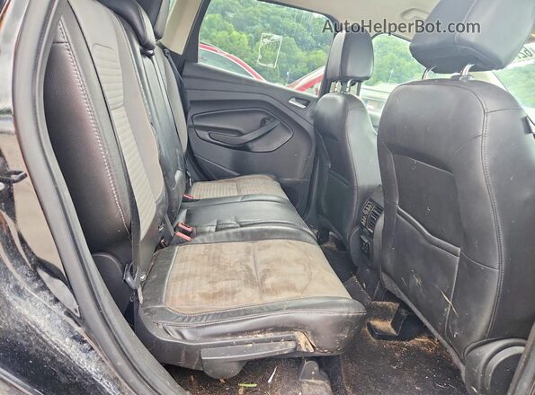 1FMCU9GDXHUE05717 2017 FORD ESCAPE Черный Вид задней части салона