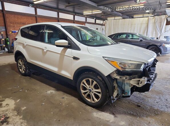 1FMCU9GDXHUE52682 2017 FORD ESCAPE White Delantero derecho