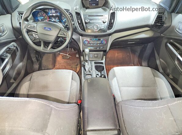 1FMCU9GDXHUE52682 2017 FORD ESCAPE White Vista del salpicadero