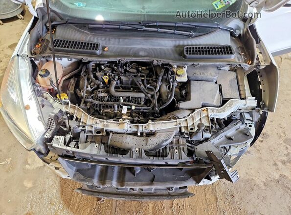 1FMCU9GDXHUE52682 2017 FORD ESCAPE White Vista del compartimento del motor