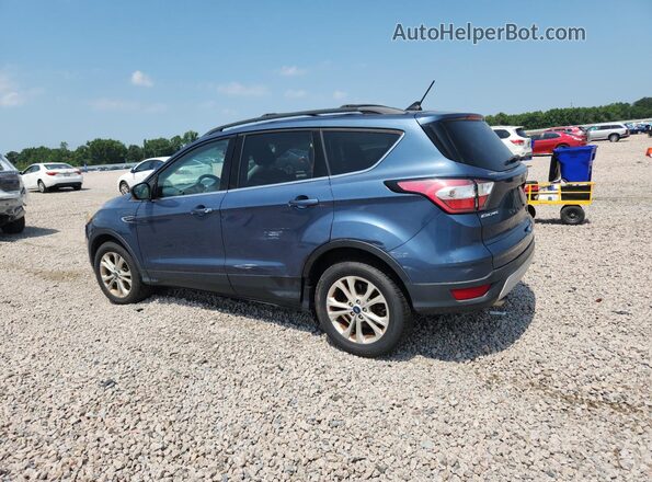 1FMCU9GDXJUA39294 2018 FORD ESCAPE Blue Tył lewy