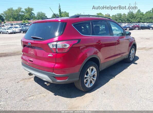 1FMCU9GDXJUA47413 2018 FORD ESCAPE Red Rear right