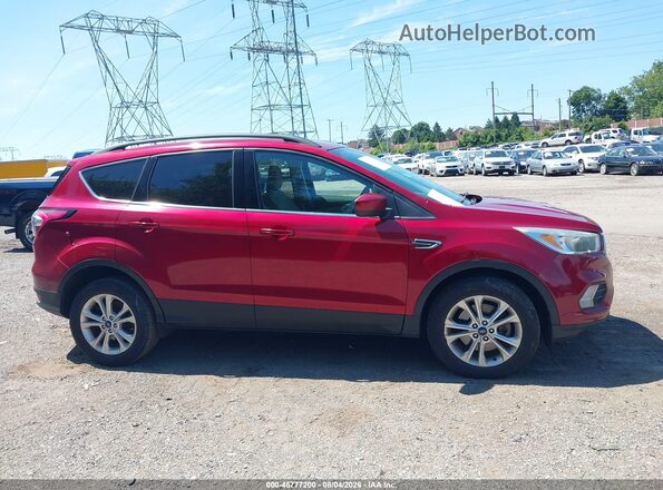 1FMCU9GDXJUA47413 2018 FORD ESCAPE Red 360 interior view