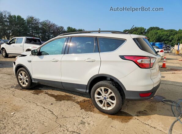 1FMCU9GDXJUA78175 2018 FORD ESCAPE Белый Задняя левая четверть