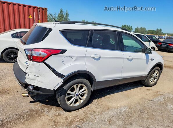 1FMCU9GDXJUB17735 2018 FORD ESCAPE White Tył prawy