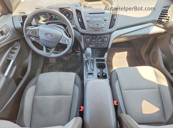 1FMCU9GDXJUB17735 2018 FORD ESCAPE White Widok deski rozdzielczej