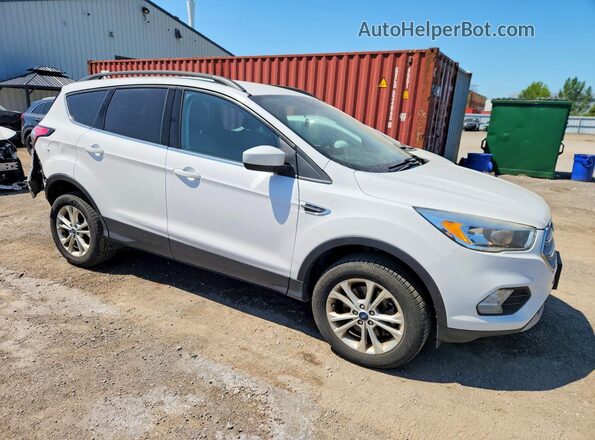 1FMCU9GDXJUB17735 2018 FORD ESCAPE White Przód prawy