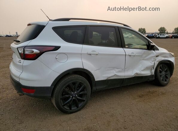 1FMCU9GDXJUB32638 2018 FORD ESCAPE White Trasero derecho