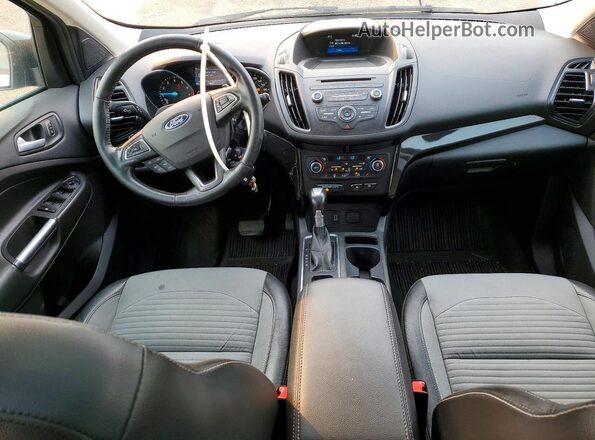 1FMCU9GDXJUB32638 2018 FORD ESCAPE White Vista del salpicadero