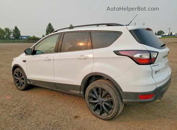 1FMCU9GDXJUB32638 2018 FORD ESCAPE White Trasero izquierdo
