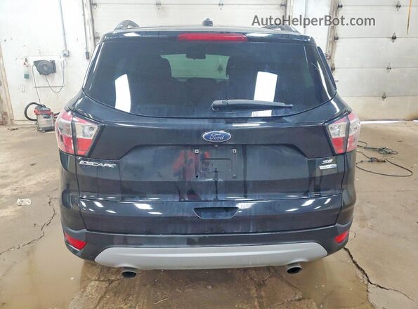 1FMCU9GDXJUB41453 2018 FORD ESCAPE Черный Вид сзади