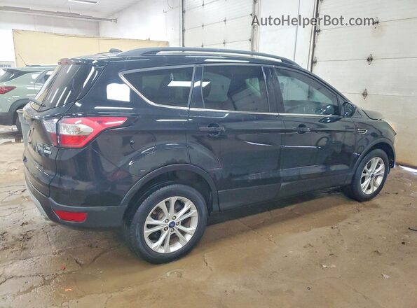1FMCU9GDXJUB41453 2018 FORD ESCAPE Черный Задняя правая четверть
