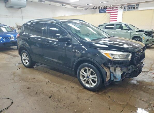 1FMCU9GDXJUB41453 2018 FORD ESCAPE Черный Передняя правая четверть