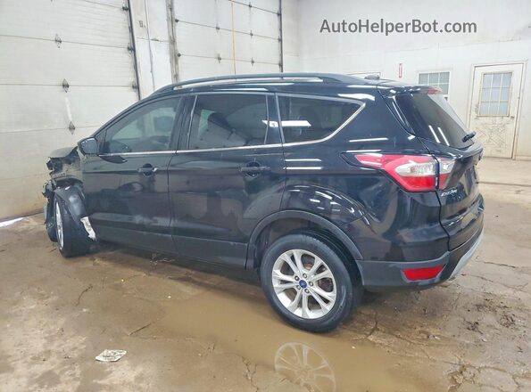 1FMCU9GDXJUB41453 2018 FORD ESCAPE Черный Задняя левая четверть