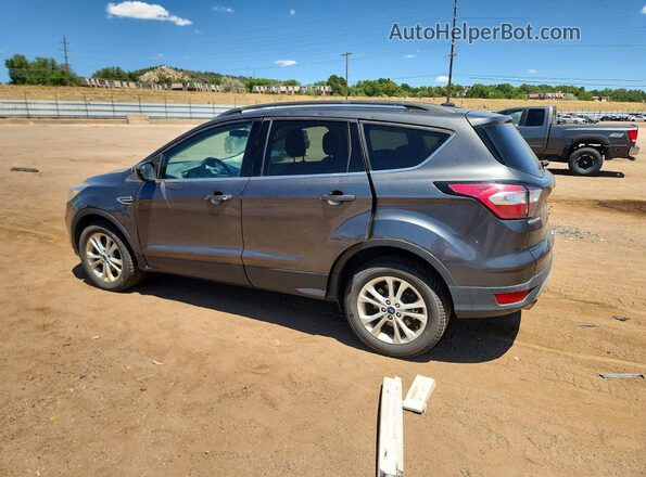 1FMCU9GDXJUB85727 2018 FORD ESCAPE Серый Задняя левая четверть