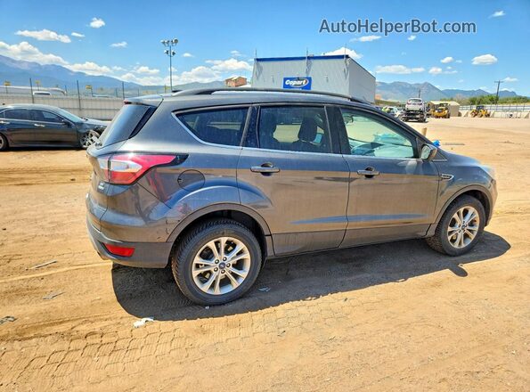 1FMCU9GDXJUB85727 2018 FORD ESCAPE Серый Задняя правая четверть