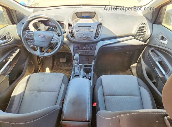1FMCU9GDXJUB85727 2018 FORD ESCAPE Серый Вид панели приборов