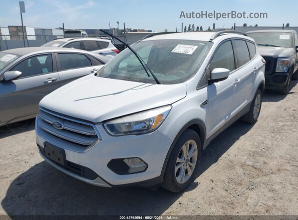 1FMCU9GDXJUD08555 2018 FORD ESCAPE White Front left