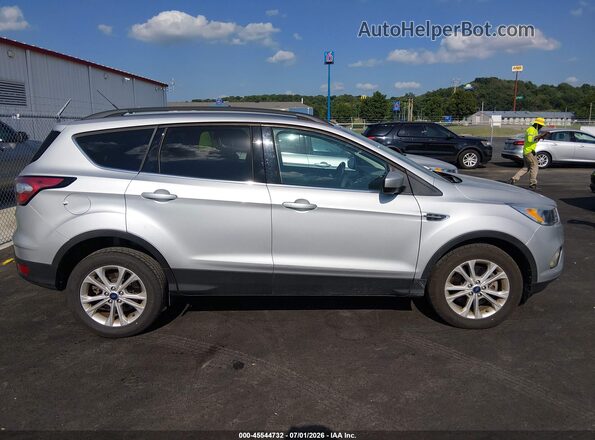 1FMCU9GDXJUD08698 2018 FORD ESCAPE Silver Rear interior view