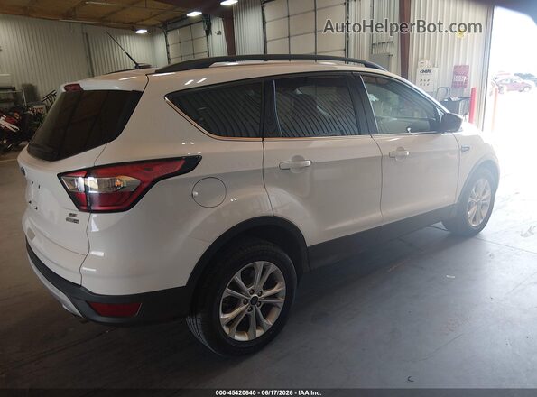 1FMCU9GDXJUD08748 2018 FORD ESCAPE White Trasero derecho