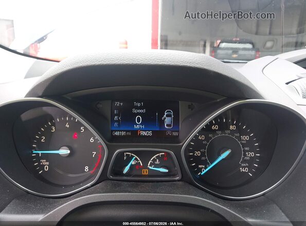 1FMCU9GDXJUD31060 2018 FORD ESCAPE Blue უკანა სავარძლების ხედი