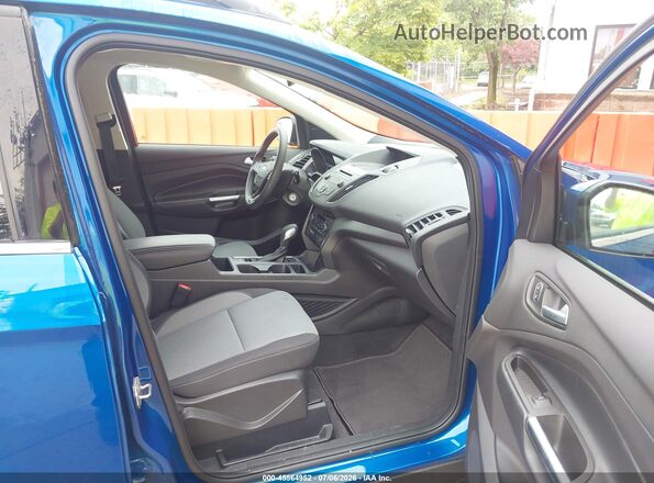 1FMCU9GDXJUD31060 2018 FORD ESCAPE Blue წინა სალონის ხედი