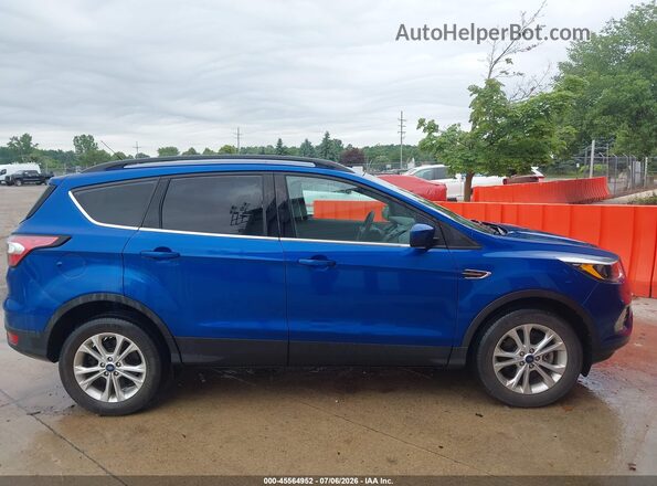 1FMCU9GDXJUD31060 2018 FORD ESCAPE Blue სალონის 360-გრადუსიანი ხედი