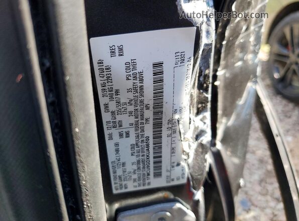 1FMCU9GDXKUA66500 2019 FORD ESCAPE Gray Vista de la etiqueta del VIN