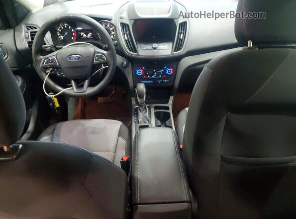 1FMCU9GDXKUC50867 2019 FORD ESCAPE Blue Widok deski rozdzielczej