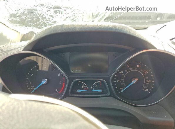 1FMCU9GDXKUC51713 2019 FORD ESCAPE Серый Вид щитка приборов