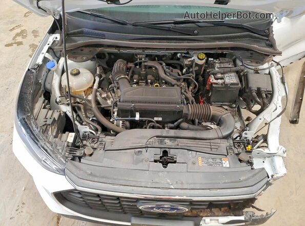 1FMCU9GN1SUB58359 2025 FORD ESCAPE White ძრავის განყოფილების ხედი