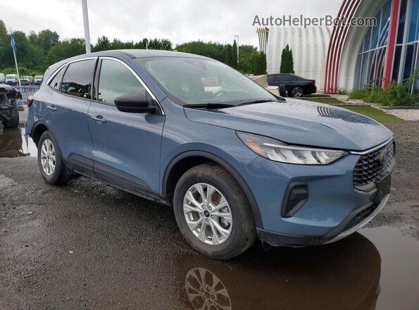 1FMCU9GN2RUA09386 2024 FORD ESCAPE Синий Передняя правая четверть