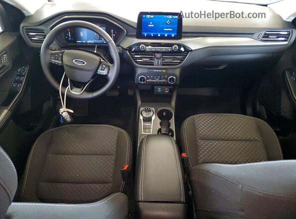 1FMCU9GN3PUA67939 2023 FORD ESCAPE Gray Widok deski rozdzielczej