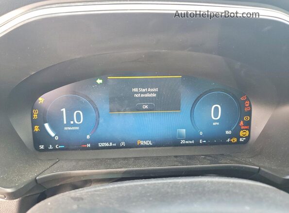 1FMCU9GN3PUB32059 2023 FORD ESCAPE Серый Вид щитка приборов