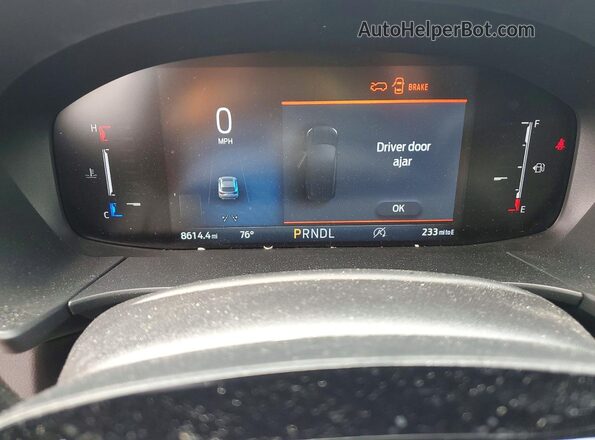 1FMCU9GN3SUB63272 2025 FORD ESCAPE Gray Vista del cuadro de instrumentos