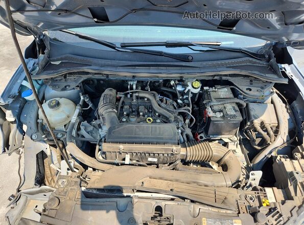 1FMCU9GN4PUB26173 2023 FORD ESCAPE Blue Vista del compartimento del motor