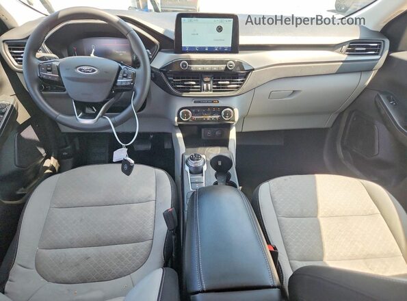 1FMCU9GN4RUB11384 2024 FORD ESCAPE Gray Dashboard view